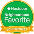 nextdoor badge